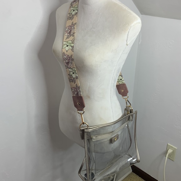 Erin Condren Bags Erin Condren Clear Plastic Crossbody Bag With